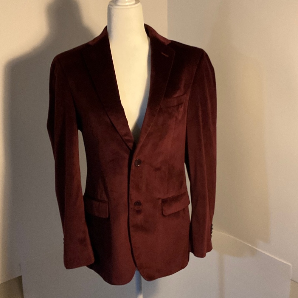 Alfani Rich Maroon Blazer